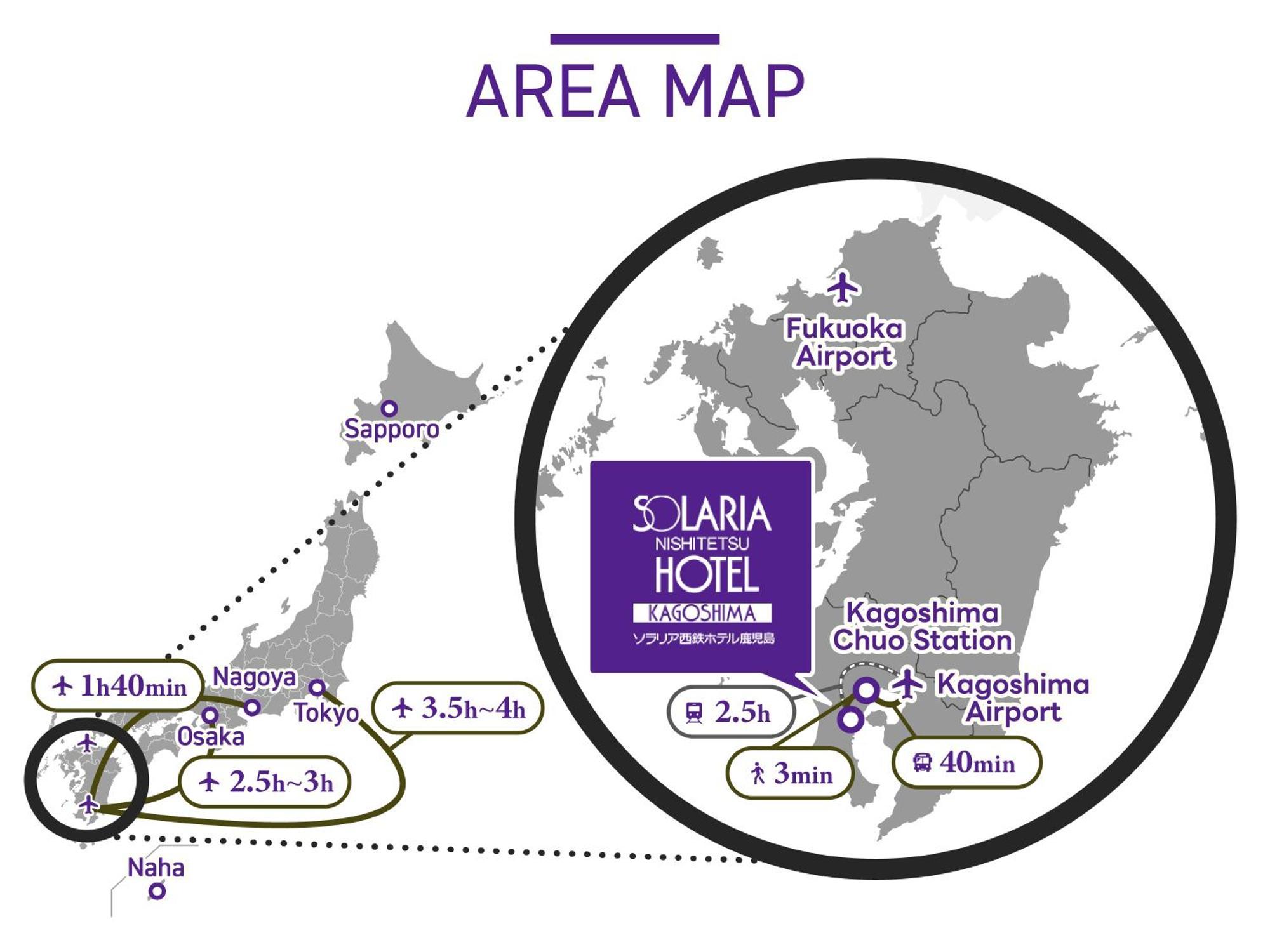 Solaria Nishitetsu Hotel Kagoşima Dış mekan fotoğraf